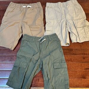 Bundle of  Cargo Shorts - Khaki, Olive, Beige